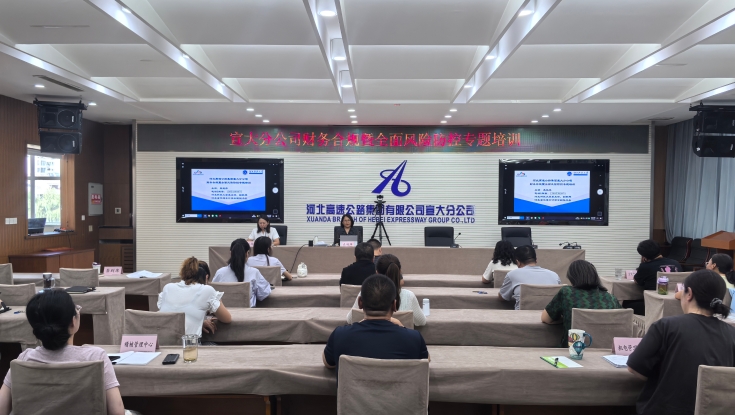 宣大分公司开展财务合规暨全面风险防控专题培训