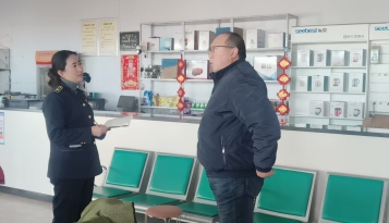 问需于企 精准服务 —— 深井收费站深入开展多行业“走企入户”调研活动