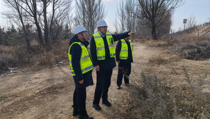 宣大分公司领导开展安全生产“百日攻坚”专项隐患排查